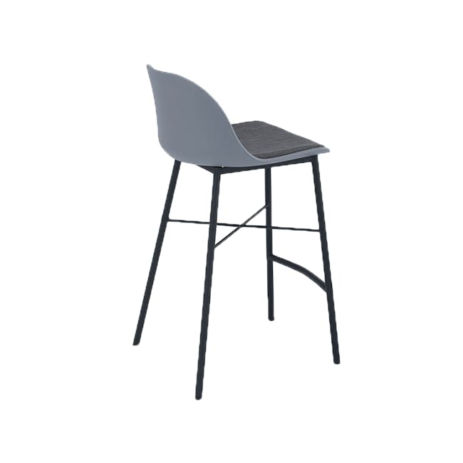 (As-is) Denver Counter Chair - Grey - 12
