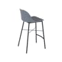 (As-is) Denver Counter Chair - Grey - 12