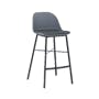 (As-is) Denver Counter Chair - Grey - 13