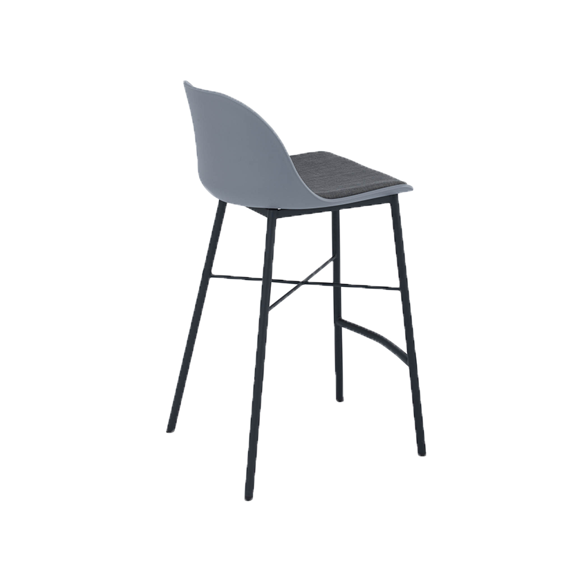 Denver Counter Chair Grey