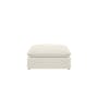 Russell Ottoman - Oat (Eco Clean Fabric) - 0