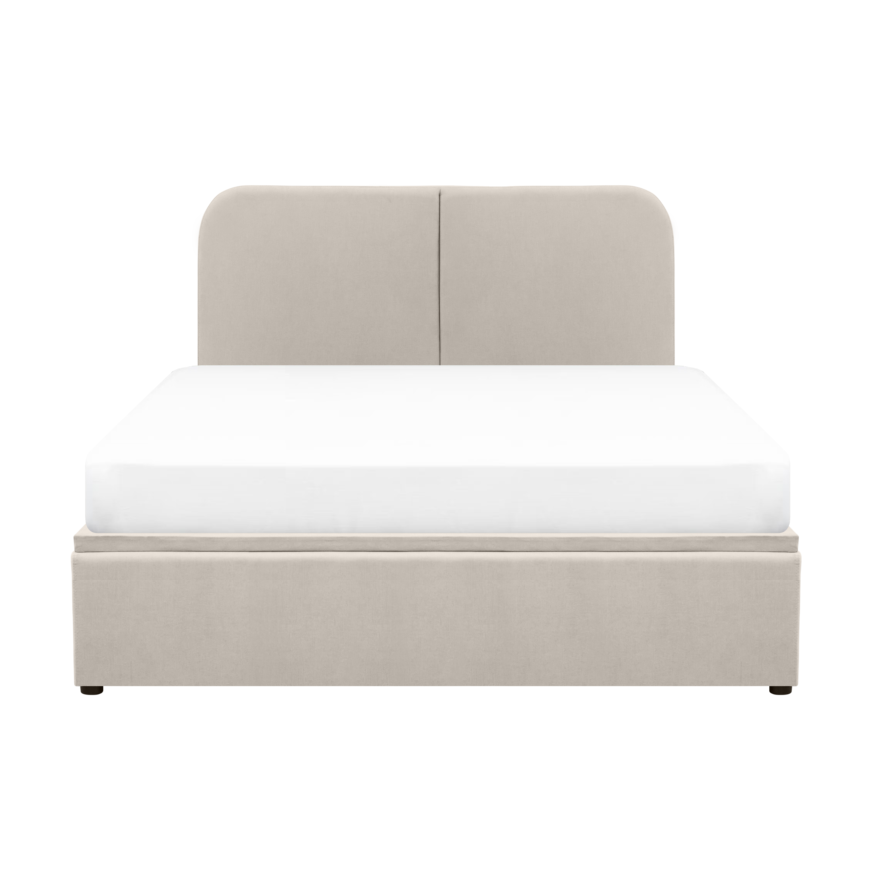 Nolan Queen Storage Bed - Oatmeal