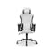 Zeus Gaming Chair - White (Faux Leather) - 0