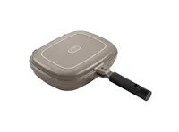 HAPPYCALL Impact Graphene Double Pan - Jumbo Beige