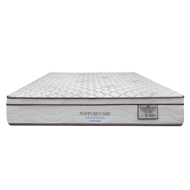 King Koil Posture Care Orthoplus 24cm Mattress - Firm (4 Sizes) *HipVan Exclusive!* - 1 - Posture Care, Orthopplus, Pocketed
