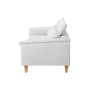 Jordyn 3 Seater Sofa with Adjustable Headrest - White (Pet Friendly) - 9
