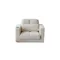 Holmes 1 Seater Sofa Bed - Ivory (Eco Clean Fabric)