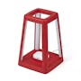 Lexon Lantern Portable Lamp with Built-in Wireless Charger - Dark Red - 2