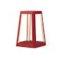 Lexon Lantern Portable Lamp with Built-in Wireless Charger - Dark Red - 0