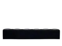 Athena 6 Seater Foldable Bench 3m - Black