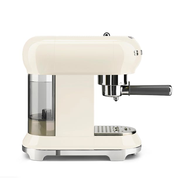 Smeg Espresso Coffee Machine - Cream - 4