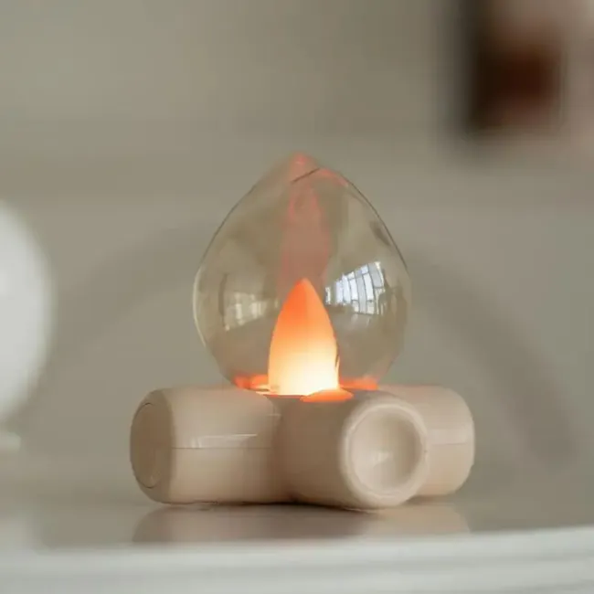 Flaming Table Night Light Lamp - 3