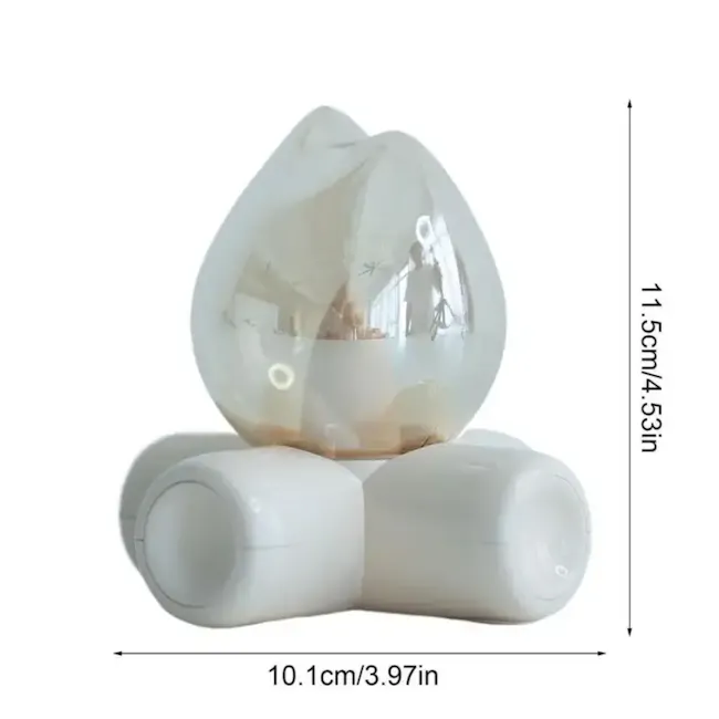 Flaming Table Night Light Lamp - 5