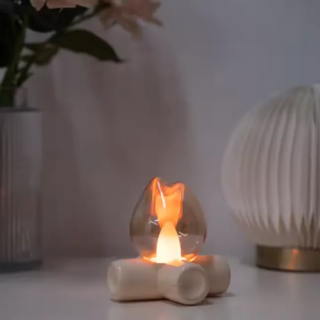 Flaming Table Night Light Lamp - 2