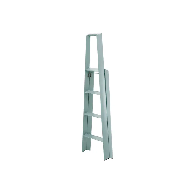 Hasegawa Lucano Aluminium 4 Step Ladder - Dusty Mint - 2 - Ladder, minimalist, modern, sleek, contemporary, industrial