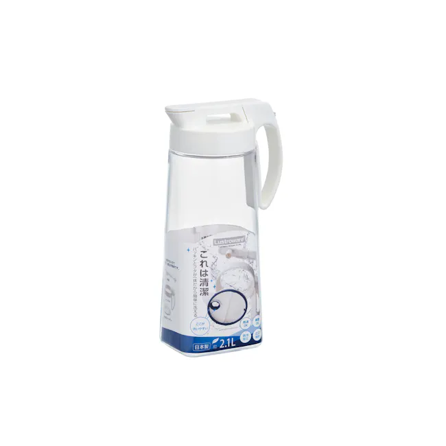 Lustroware Water Pitcher - 2.1L (White) - 1