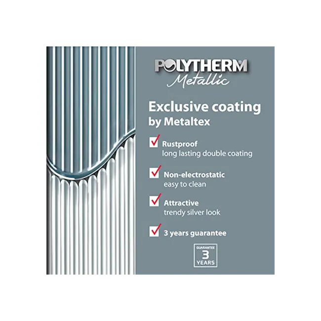 Metaltex Relex 2 Tier Corner Shelf - Silver - 5 - Polytherm Metallic Exclusive Coating by Metaltex, Rustproof