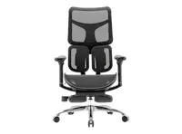 Sihoo Doro S100 Ergonomic Chair With Leg Rest - Black