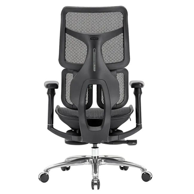 Sihoo Doro S100 Ergonomic Chair With Leg Rest - Black - 4