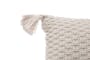 Laura Knitted Cushion Cover - Cream - 2