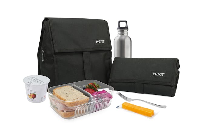 PackIt Freezable Lunch Bag - Black - 1