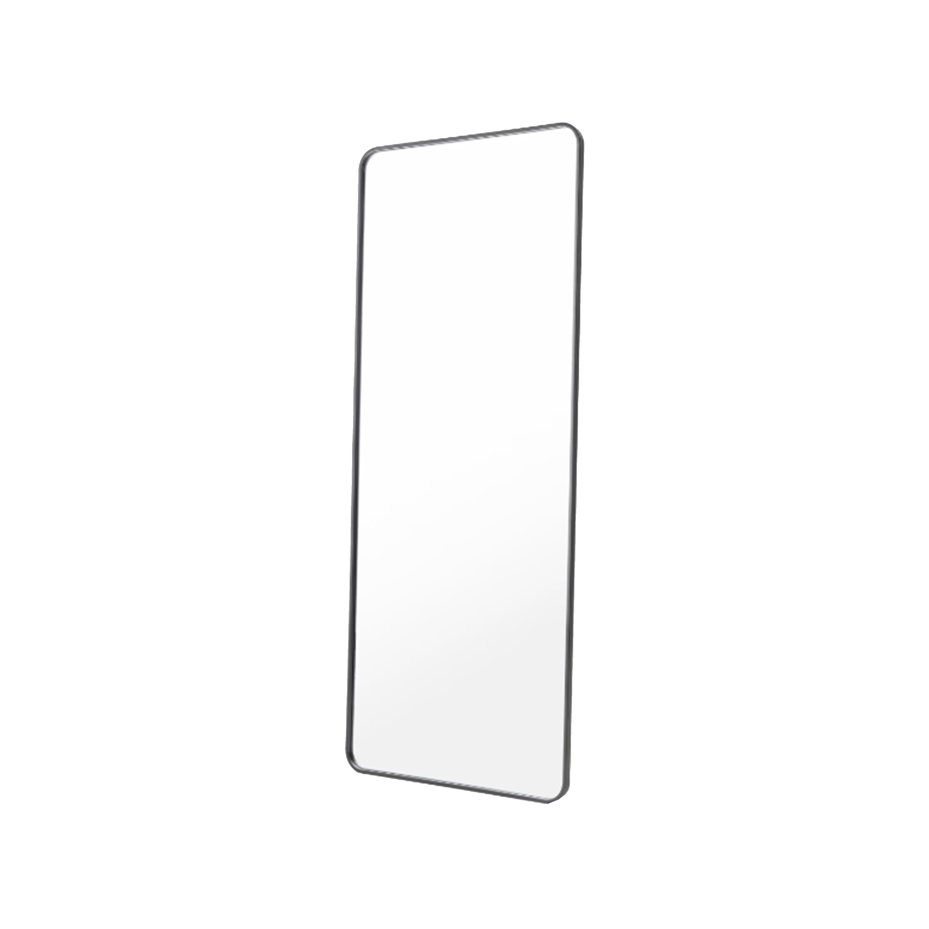 Nord Slim Edge Standing Mirror 70cm - Black