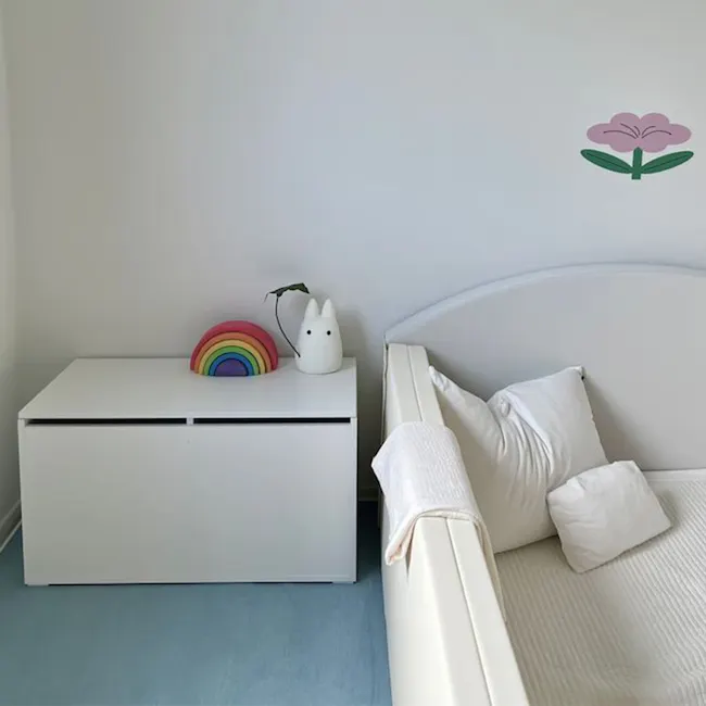 Benno Modular Storage Bench 0.8m - White Walnut - 9