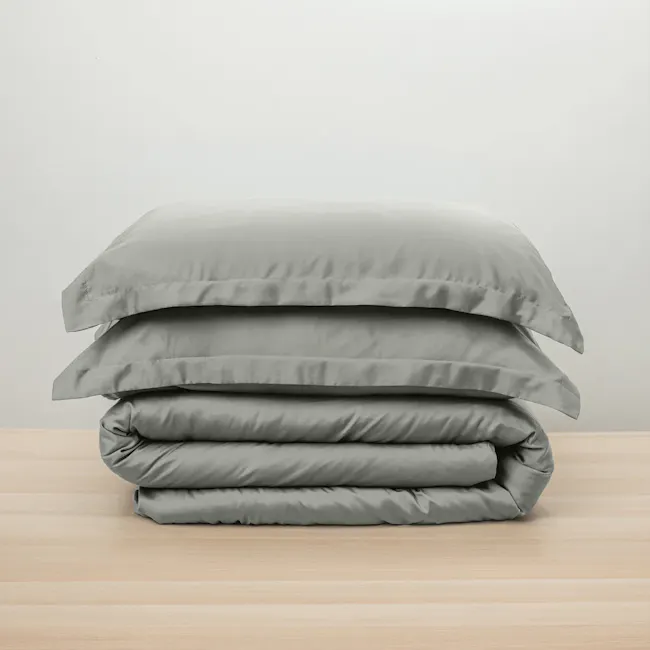 Heveya® Bamboo Duvet Sheet Set - Sage (5 Sizes) - 2