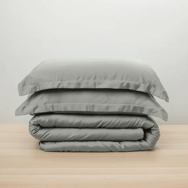 Heveya® Bamboo Duvet Sheet Set - Sage (5 Sizes) - 2