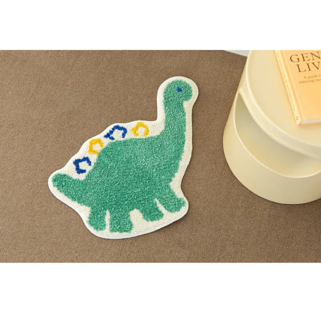 DAILYLIKE Daily Animal Bath Mat - Brachiosaurus - 4