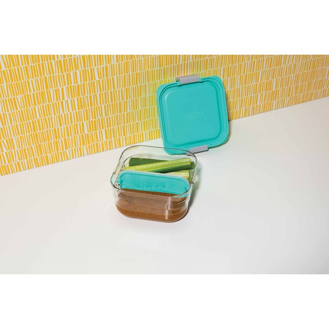 PackIt Mod Snack Bento Container - Mint - 1
