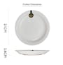 Table Matters Royal White Plate (2 Sizes) - 2