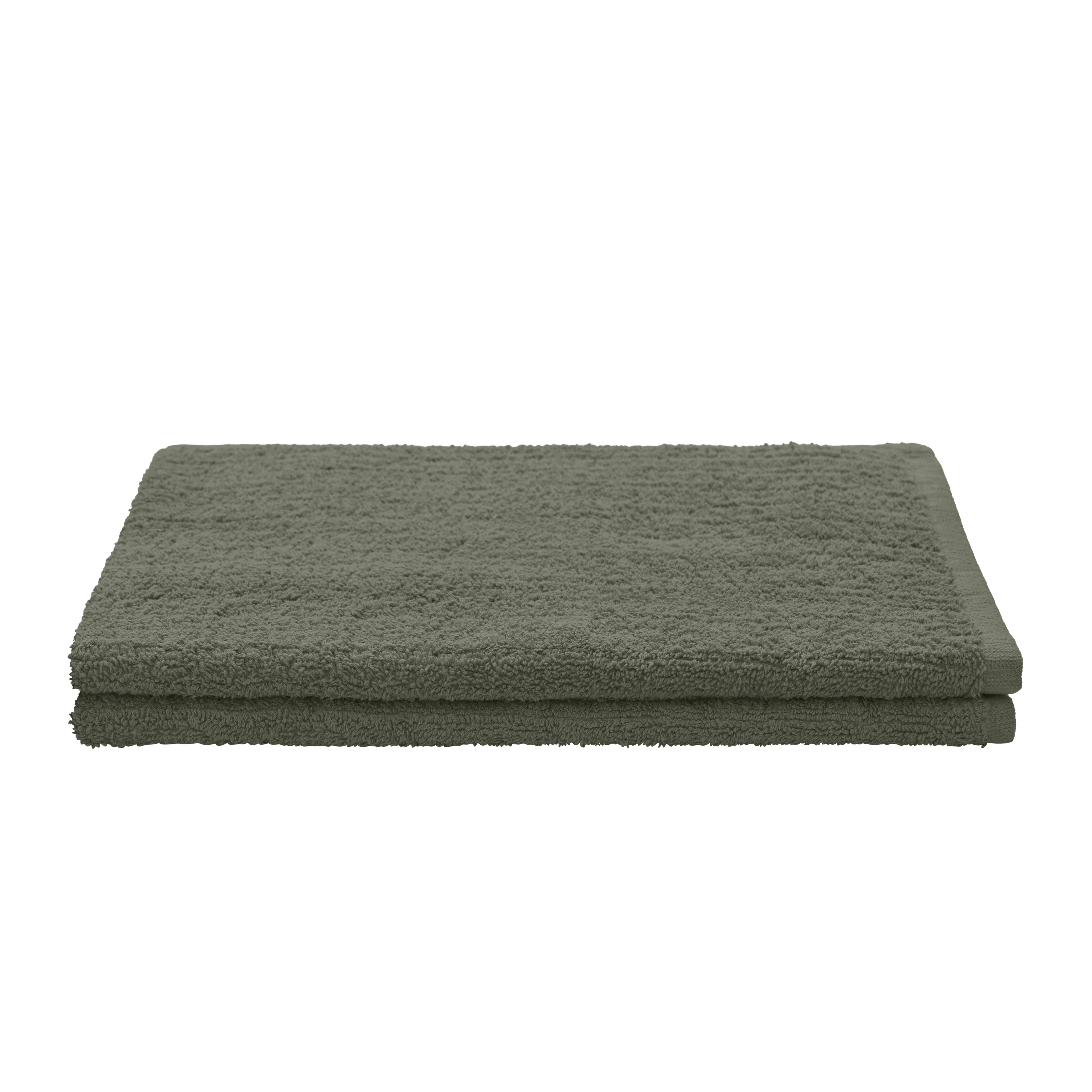 EVERYDAY 100% Cotton Hand Towel 70 x 40 cm - Olive