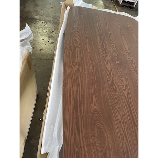(As-is) Anzac Dining Table 1.6m - Cocoa - 4 - 2