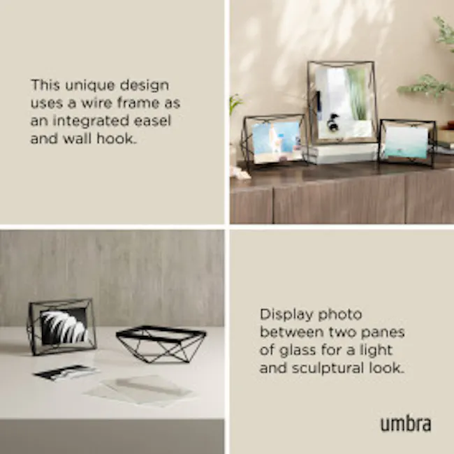 Prisma Photo Display 4 x 6 - Black - 13