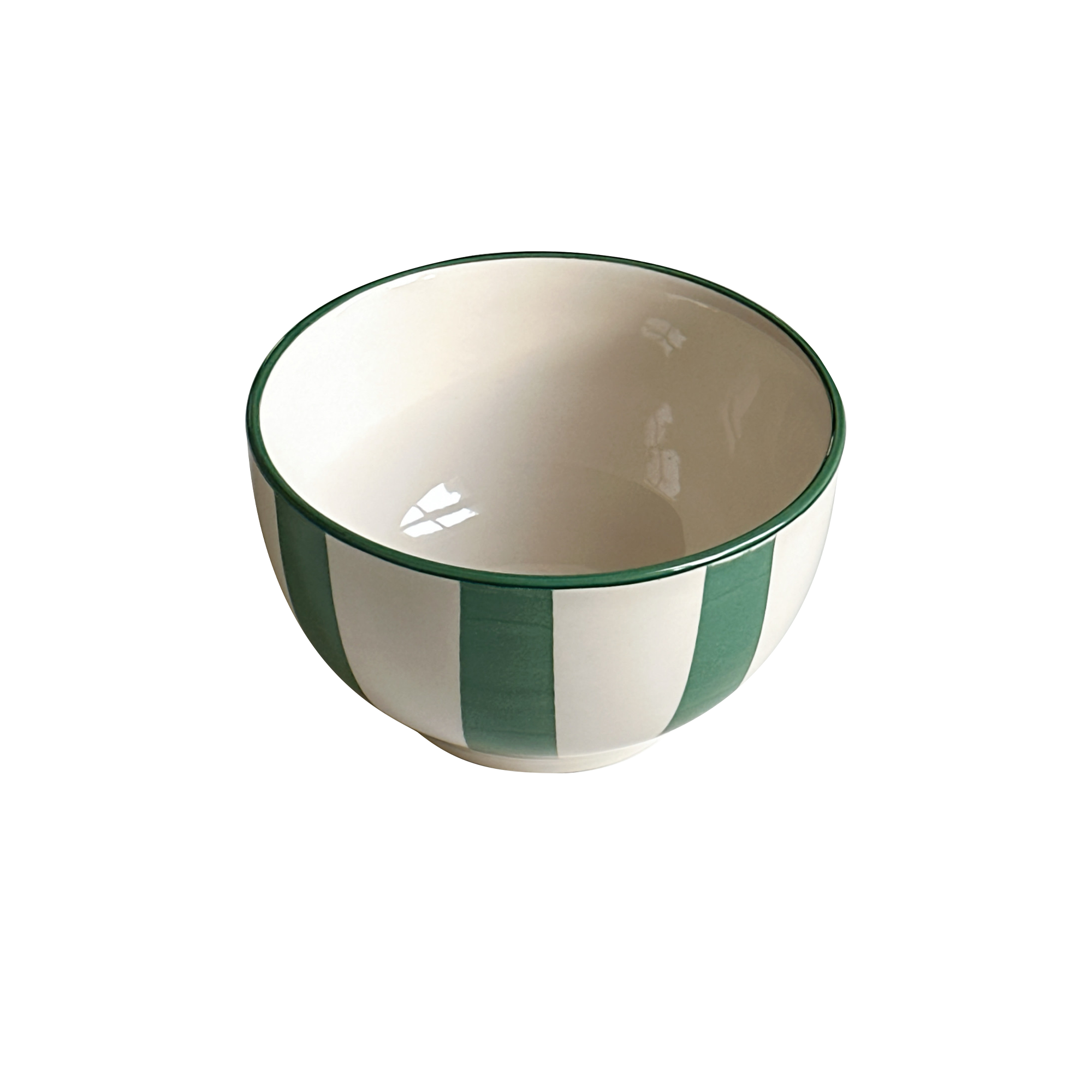 Circus Ceramic Rice Bowl - Green