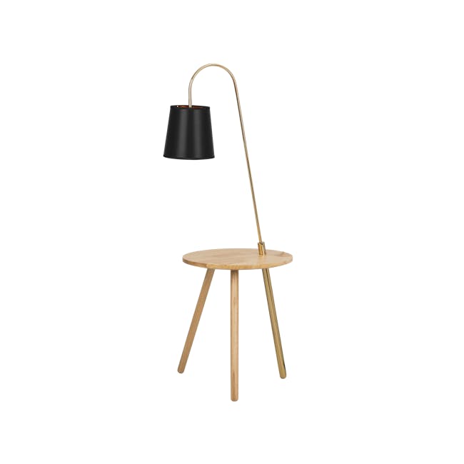 Alonso Floor Lamp / Side Table - 0
