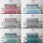 Hillcrest Comfy Lux Solid 988TC Fitted Sheet Set – Light Teal (4 Sizes) - 5