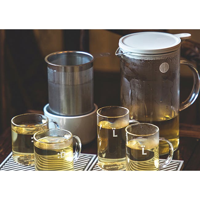 Buydeem Glass Tea Pot with Strainer 800ml - 3