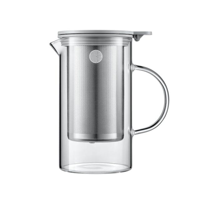 Buydeem Glass Tea Pot with Strainer (2 Sizes) - 0