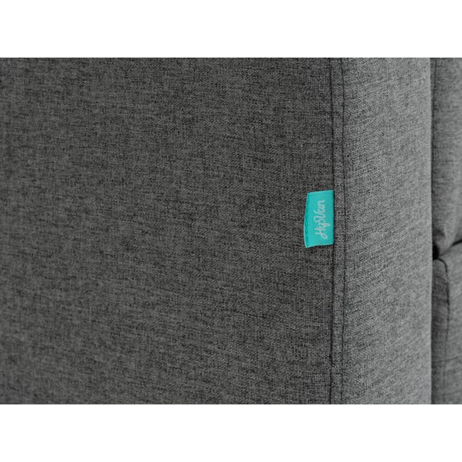 Mia L-Shaped Storage Sofa Bed - Dove Grey - 14