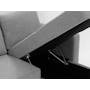 Mia L-Shaped Storage Sofa Bed - Dove Grey - 10