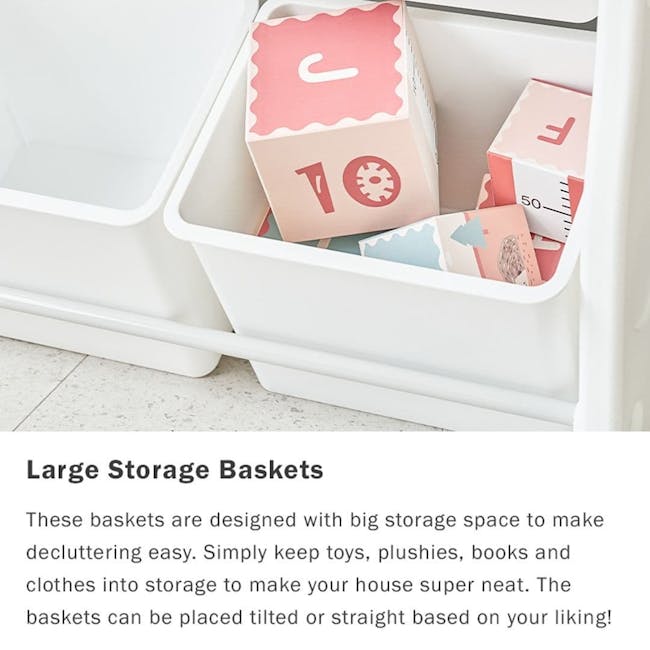 IFAM Design Storage Rack & Bookshelf - White - 4
