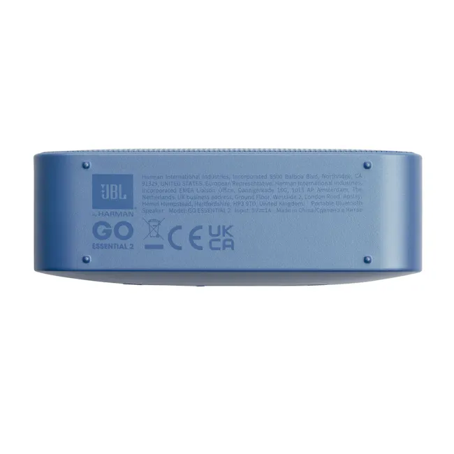 JBL Go Essential 2 Portable Bluetooth Speaker - Blue - 9