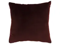Alyssa Velvet Cushion - Burgundy