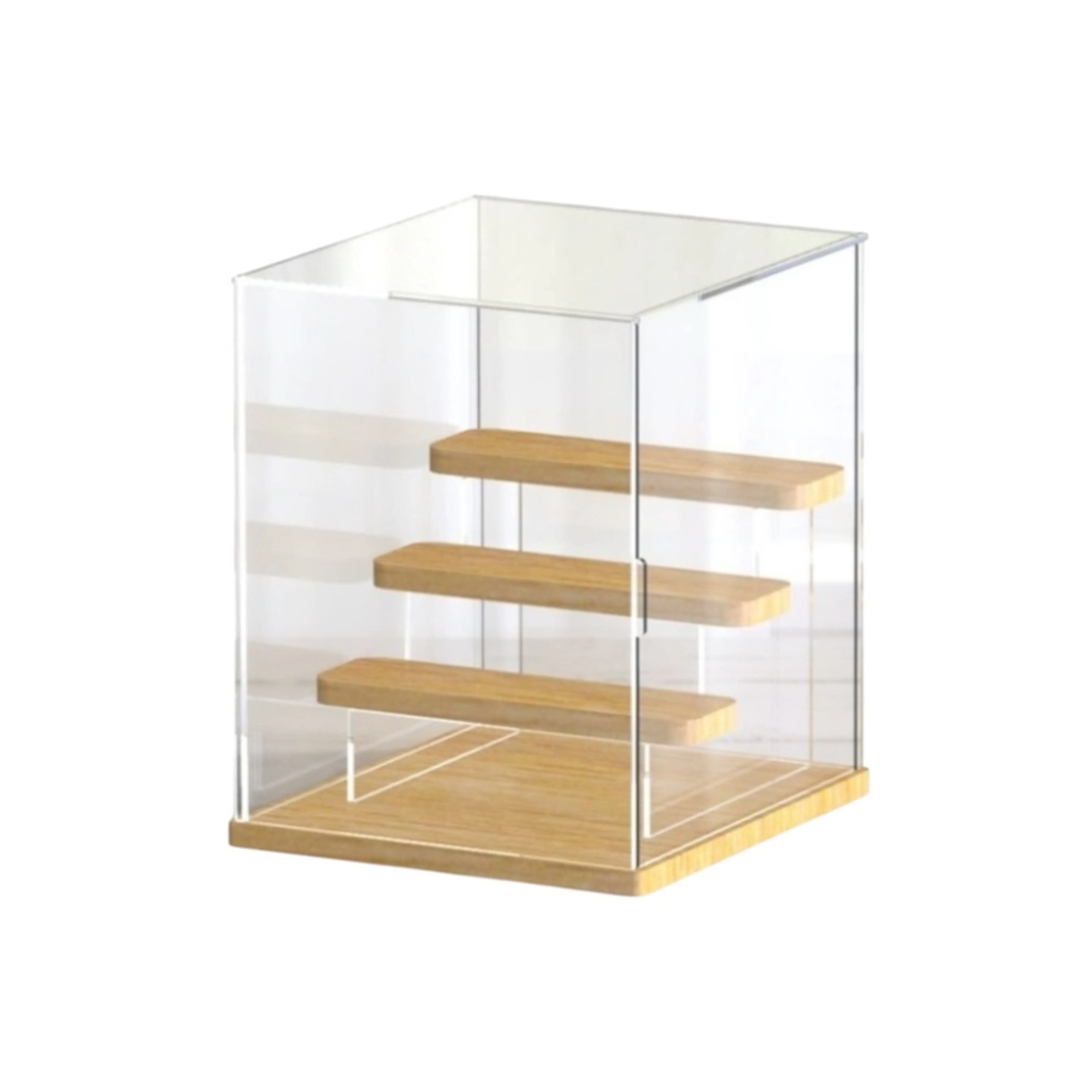 Toy Figurine 4-Tier Acrylic Display Box 22cm