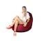 Oomph Spill-Proof Bean Bag - Wine Red (2 Sizes) - 3