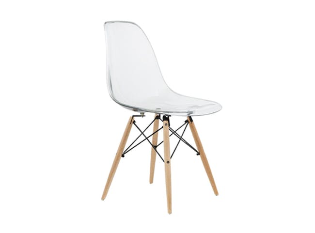 Oslo Chair - Natural, Clear - 1