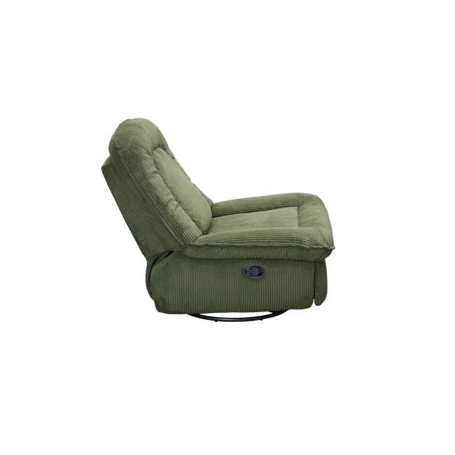 Glen Swivel Manual Recliner Lounge Chair - 9