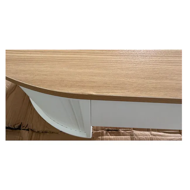 (As-is) Marche Lift-Up Storage Coffee Table 1.2m - Natural, White - 3 - 3